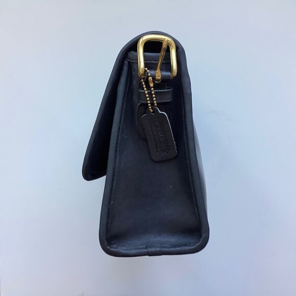 RARE NYC Vintage Coach 9796 Spectator bag Black 872-7703 - Picture 6 of 10